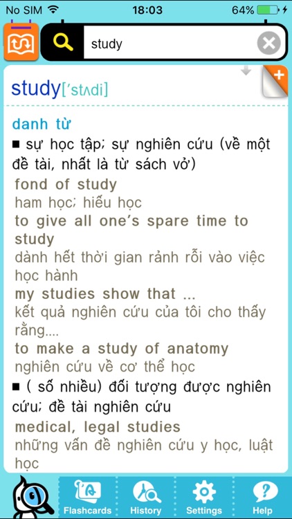 DioDict3 ENG–VIE Dictionary