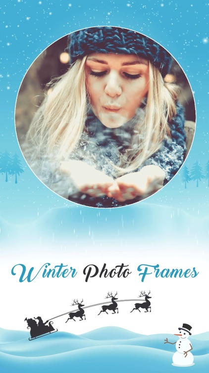 Winter Photo Frames & Insta Collage