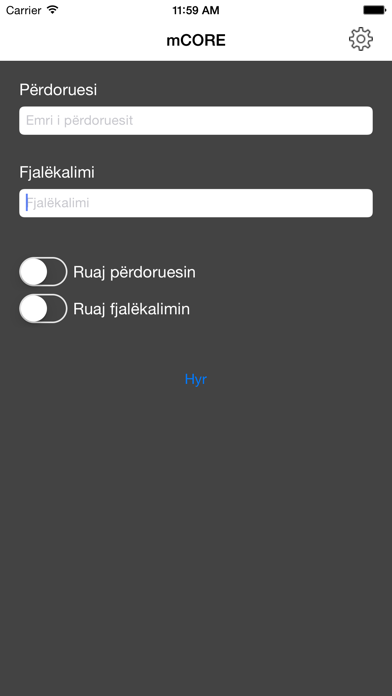 Screenshot #1 pour mCORE
