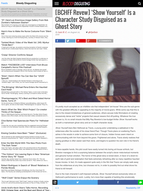 Screenshot #5 pour Movie News - A News Reader for Movie Fans!