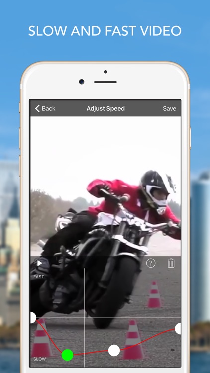 Slow & Fast Video - Slow Motion Editing for Sections of Movie Clips