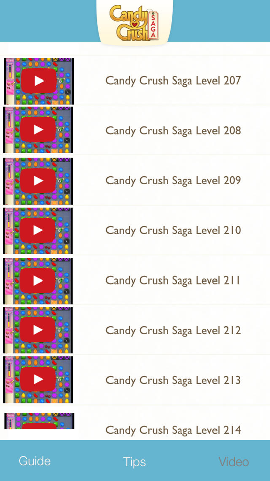 Tips, Video Guide for Candy Crush Saga Game - Full walkthrough strategy - 1.0 - (iOS)