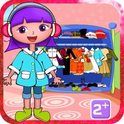 Les aventures d'Alice Dress Up - enfants gratuits jeux éducatifs app