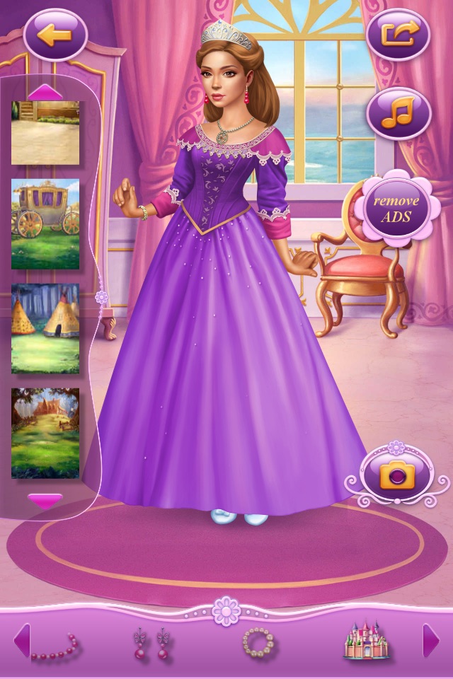 Dress Up Princess Thumbelina screenshot 2