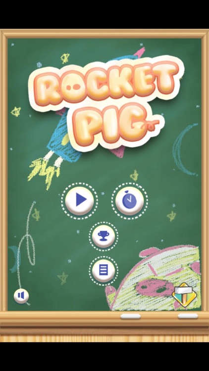 Leap-rocket pig flying pig