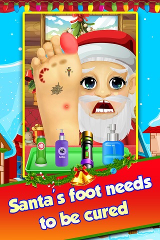 Christmas Foot Spa Doctor - little santa baby salon kids games for boys & girls!のおすすめ画像1