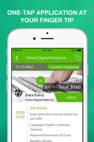 JOBDOH instant job search app screenshot 3