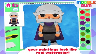 superhero coloring book - painting app for kids  - learn how to paint a super heroesのおすすめ画像2