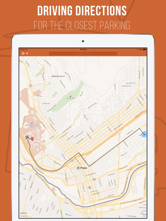 Screenshot #4 pour UTEP Maps App
