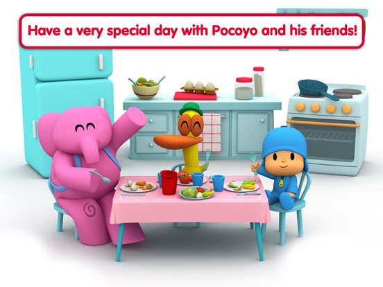 Pocoyo Playset - My Day iPad app afbeelding 1