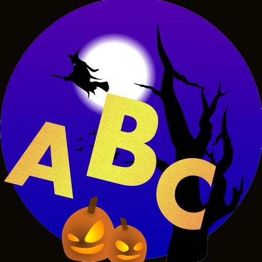 Halloween Games Kids First Step Puzzle - Halloween Alphabet icon