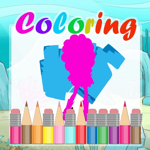 Paint Coloring for Kids Game Equestria Girls Edition icon