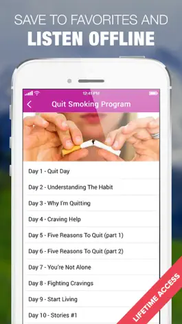 Game screenshot Quit Smoking in 28 Days Audio Program hack