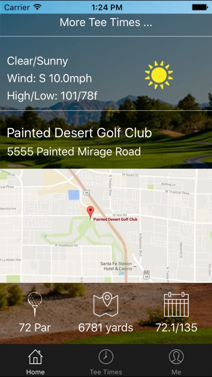 Painted Desert Golf Club Tee Times