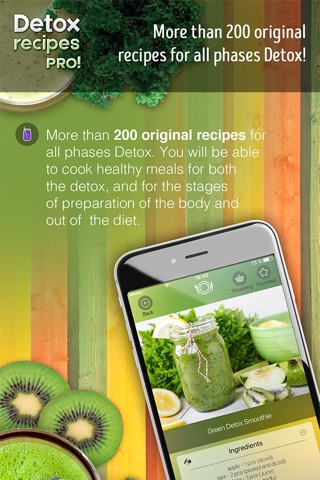 Detox Recipes Pro! - Smoothies, Juices, Organic food, Cleanse and Flush the body!のおすすめ画像2