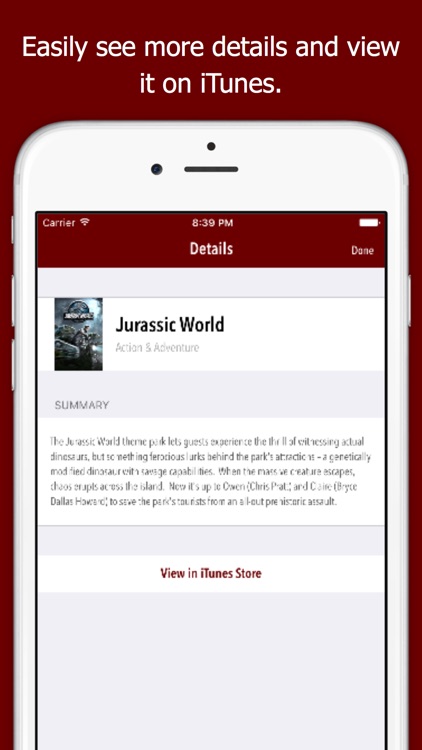 moviElect - Decide Which iTunes Movie or Rental to Watch for TV & Mobile screenshot-3