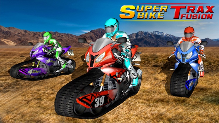 Super Bike Trax Fusion - Free Motorcycle Offroad Racing screenshot-0