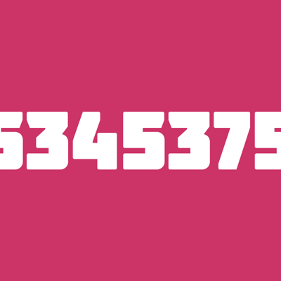 Flash Numbers!