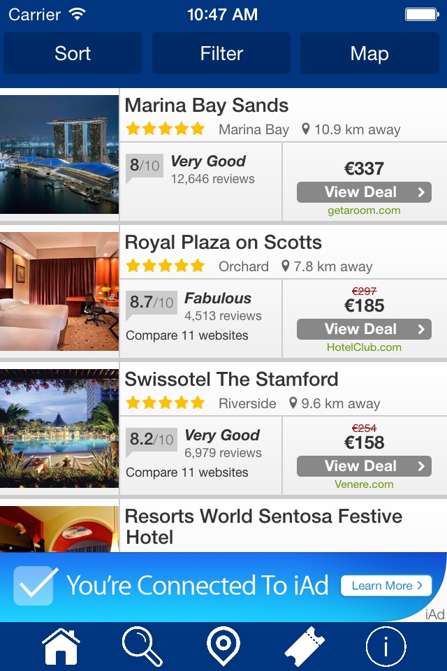 Paris Hotels + Compare and Booking Hotel for Tonight with map and travel tour screenshot 3