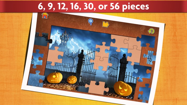 Halloween Puzzles - Relaxing photo picture jigsaw puzzles for kids and adults