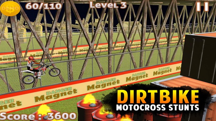 DIRT BIKE MOTOCROSS STUNTS - 3D XTREME DIRT BIKE STUNT MANIA
