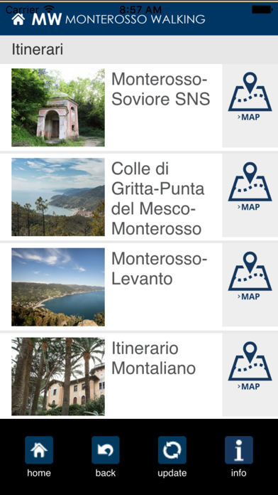Screenshot #2 pour Monterosso Walking