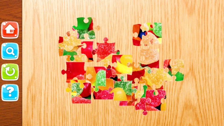 Candy Jigsaw - Learning fun puzzle photo game screenshot-3