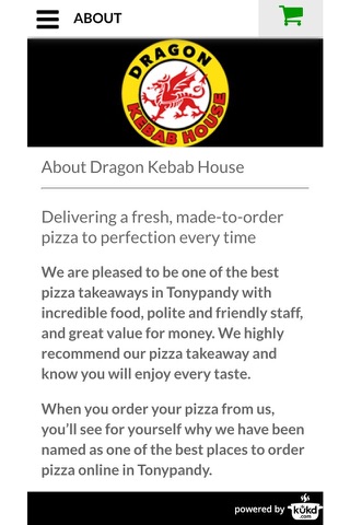 Dragon Kebab House Pizza Takeaway screenshot 4