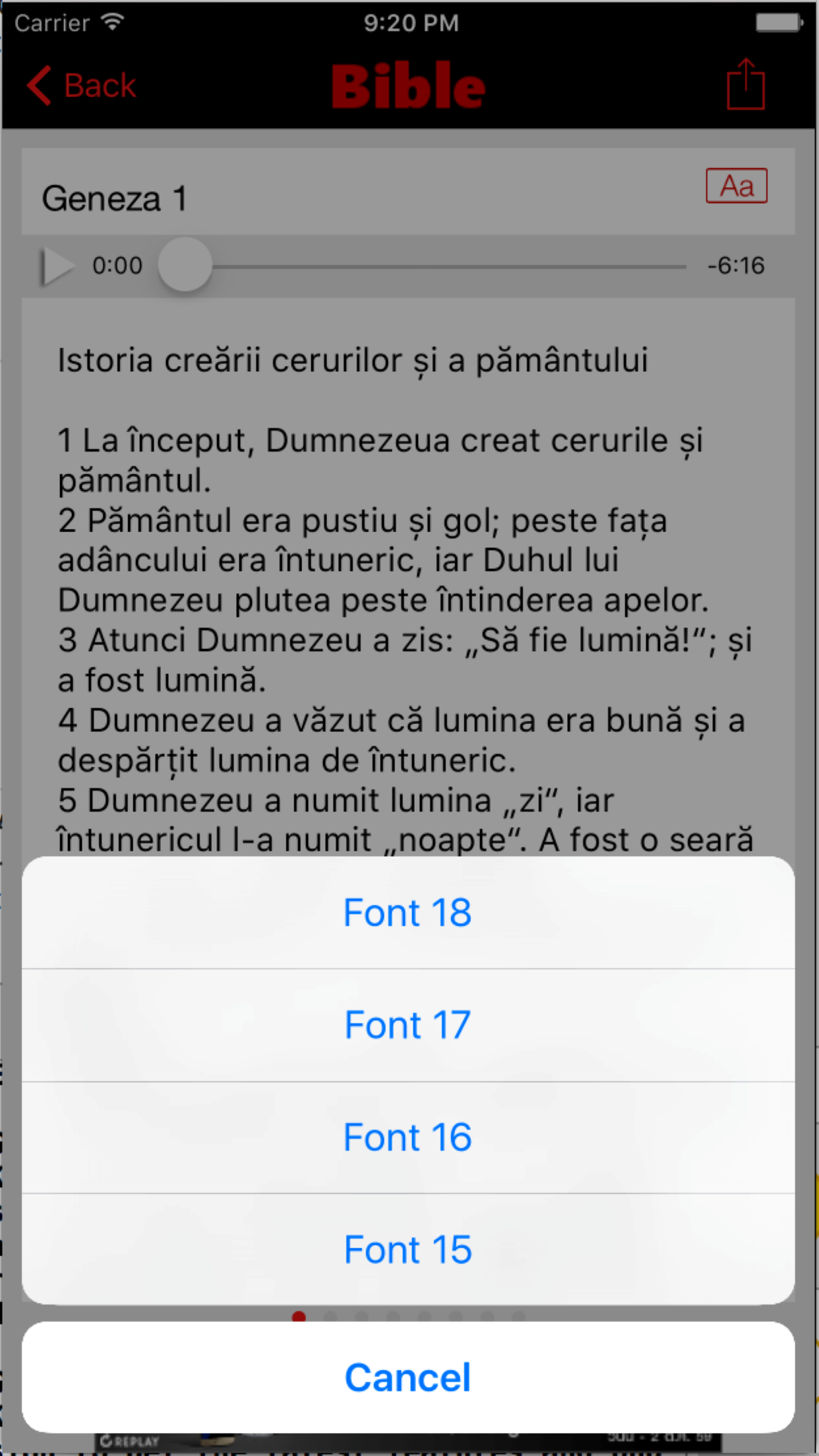 Noua Traducere în limba Română Biblie (Audio)