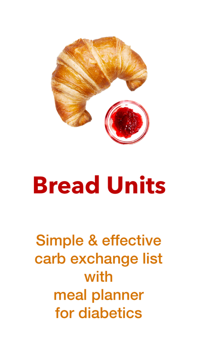 Bread Units Calculator System Screenshot