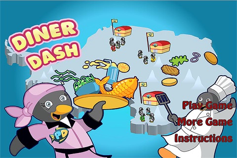 Penguin Diner Dash:Restaurant Story - New Free Cooking Management Simulater Game Games