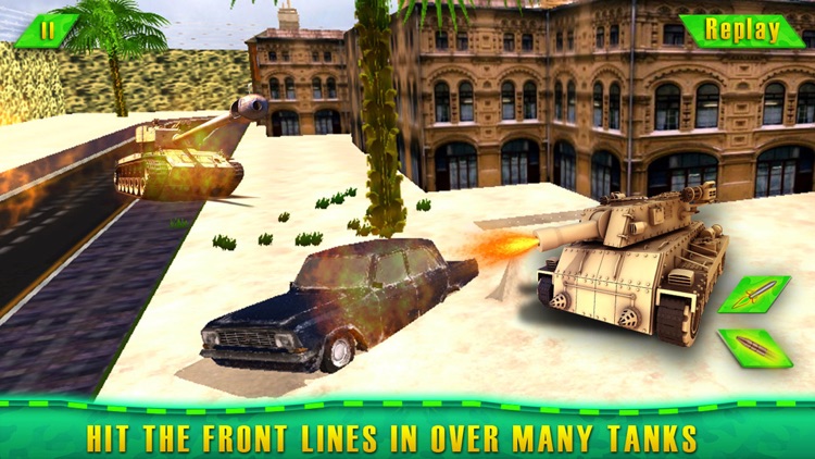 American Tank Mobile Strike : Gorilla War at 1990 City Balttlefield screenshot-3