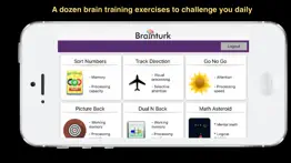brainturk brain training games to peak performance iphone screenshot 2