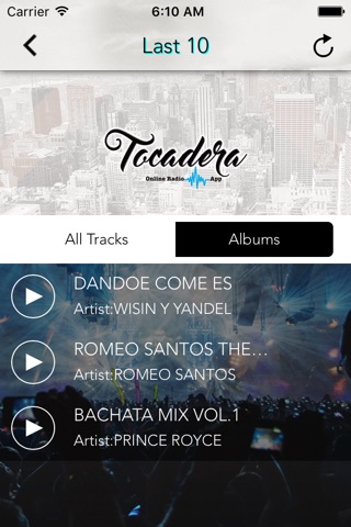 Tocadera Online Radio screenshot 2