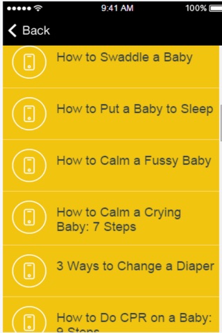 Baby Care Tips - Essential Tips for First Time Parents screenshot 3