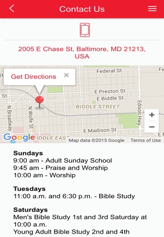 Christ UMC Baltimore screenshot 3