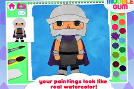 Game screenshot superhero coloring book - painting app for kids  - learn how to paint a super heroes apk