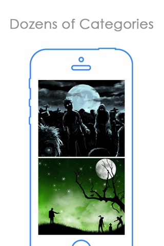 Zombie Live Wallpapers | HD Scary Backgrounds screenshot 2