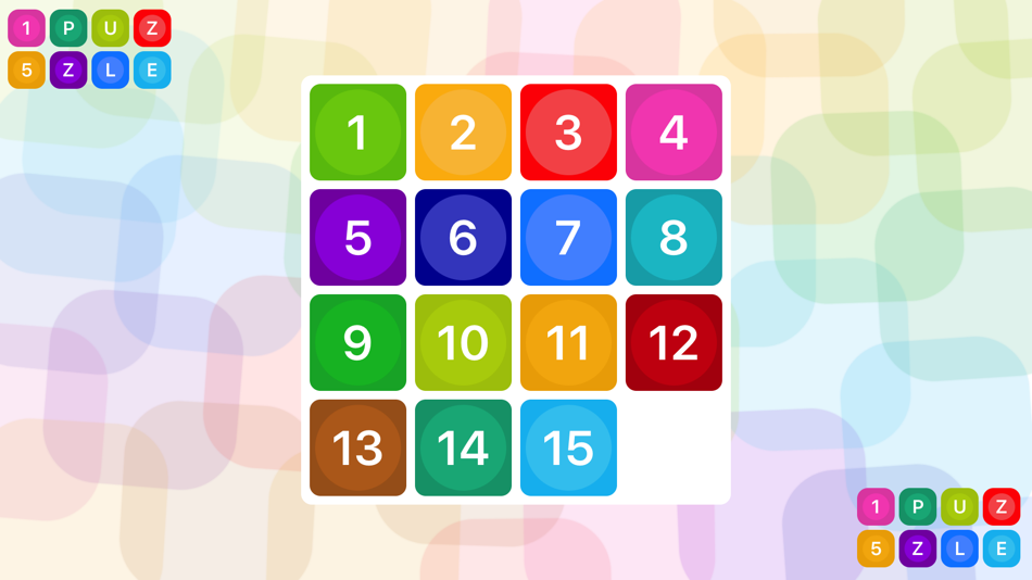 15 Puzzle Challenge (iOS) Podle: Leszek Szary 15 Puzzle Challenge (iOS) Podle: Leszek Szary