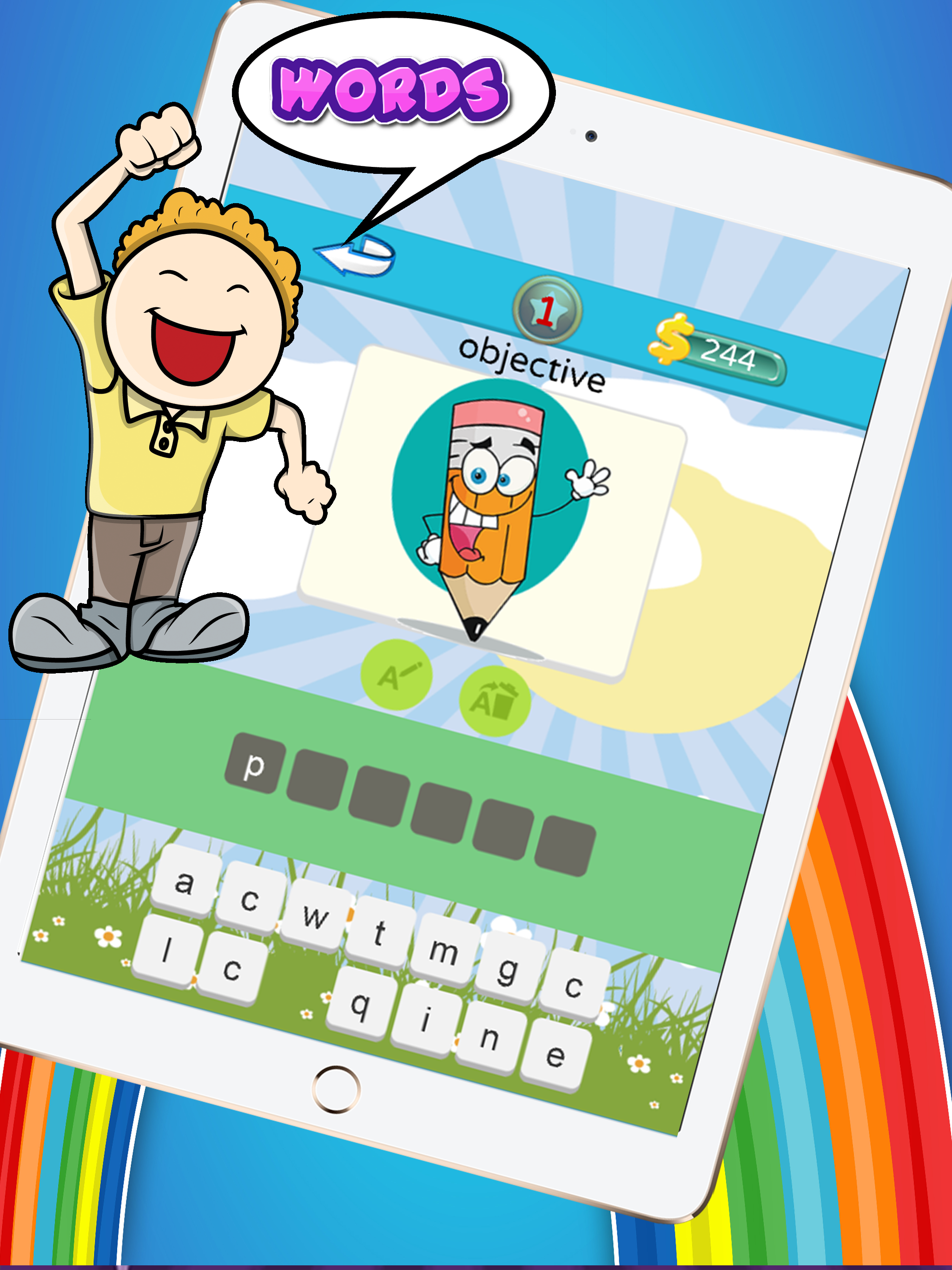 100 First Sight Words For Kids : Homeschool and 1st Grade English Vocabulary