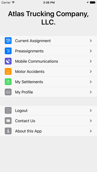 How to cancel & delete Atlas Trucking Company, LLC. from iphone & ipad 4