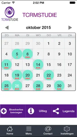 Game screenshot TCRM menstruatie kalender mod apk
