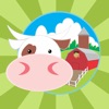 無料の子供の印刷可能ページ - 農場の動物は、塗り絵をいないいないばあ - iPadアプリ