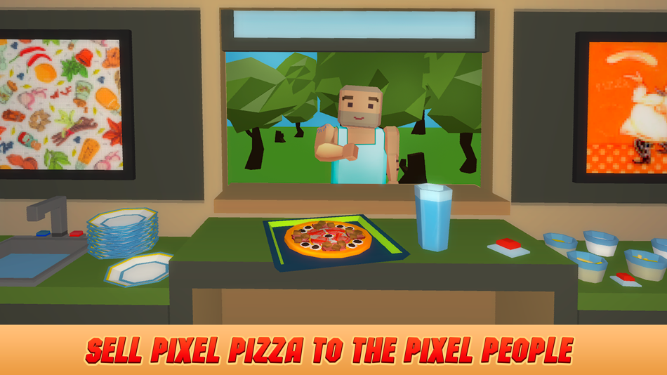 #2. Pixel Pizzeria: Chef Cooking Simulator 3D (iOS) Podle: Tayga Games OOO