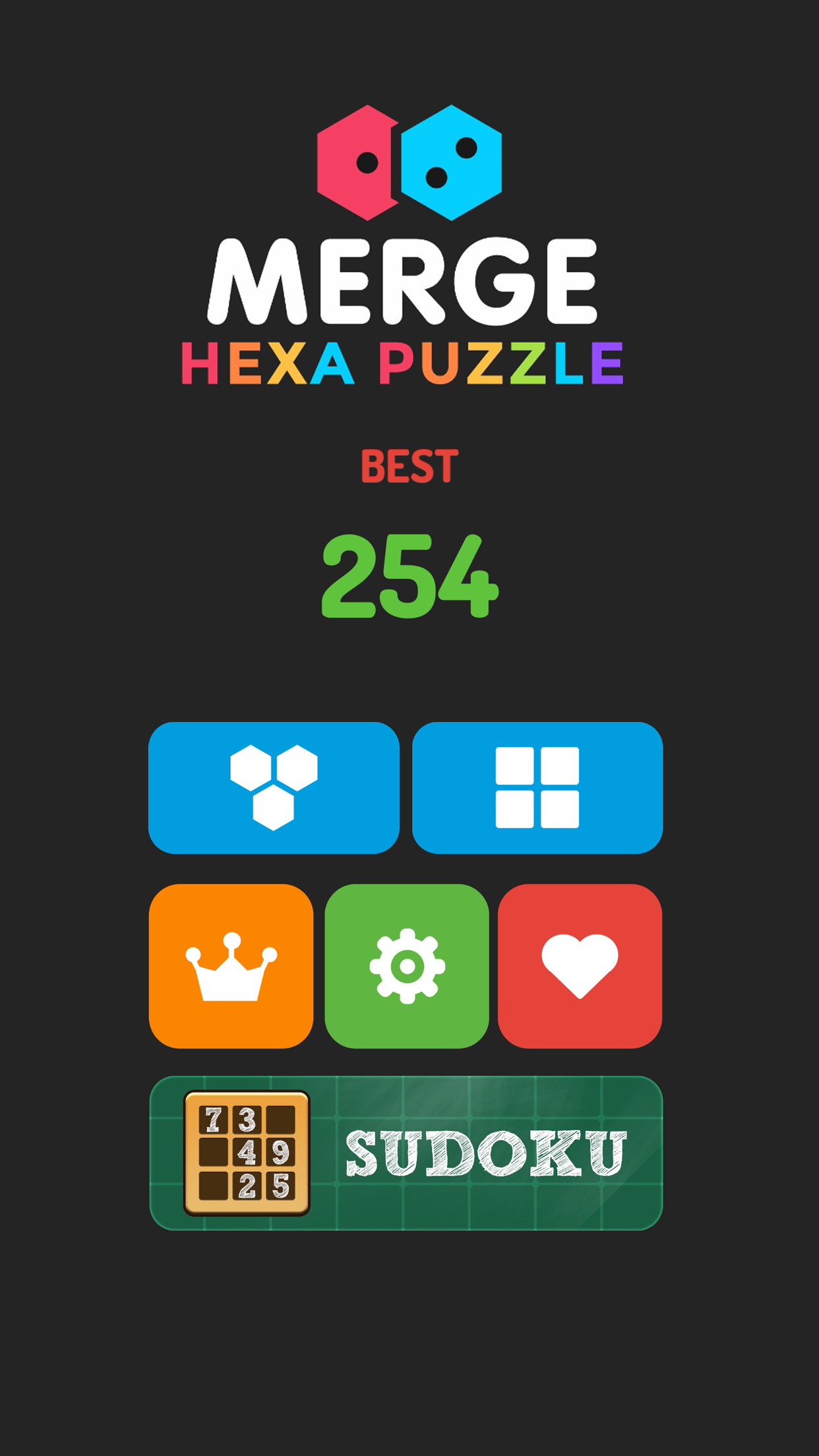 Merge Hexa Puzzle - Merged Block & Sudoku Quest screenshot 2
