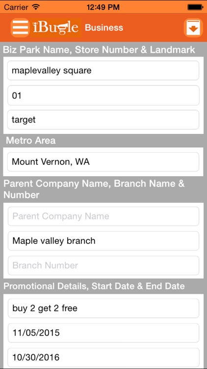 iBugle - announce your business screenshot-4