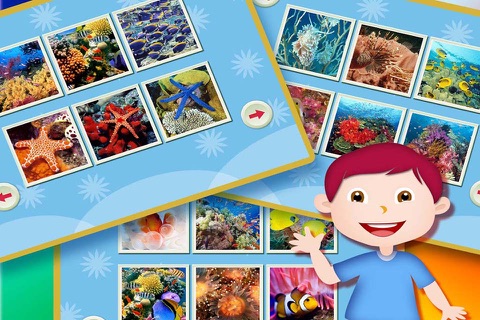 ABC Picture Jigsaw Puzzle Game - Sea Animal screenshot 2
