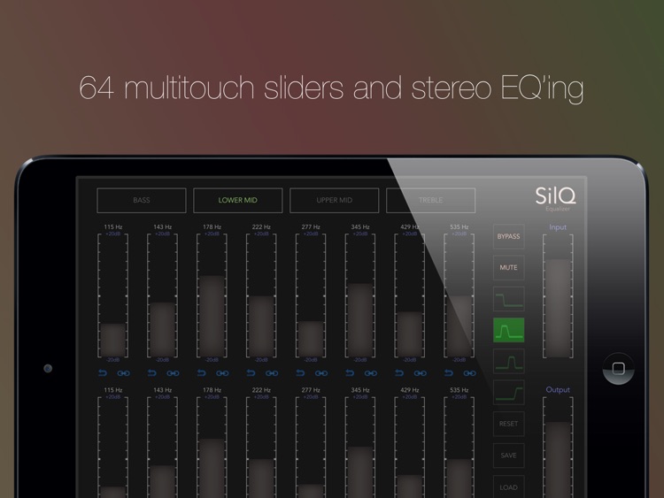 SilQ Equalizer - 32 Band Stereo Equalizer