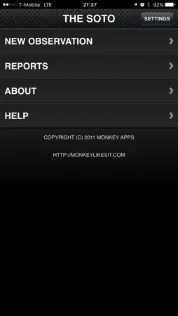 SOTO (Student On-Task Observation) screenshot 1