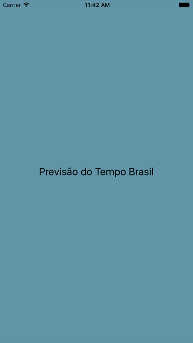 Screenshot #1 pour Previsão do Tempo Brasil